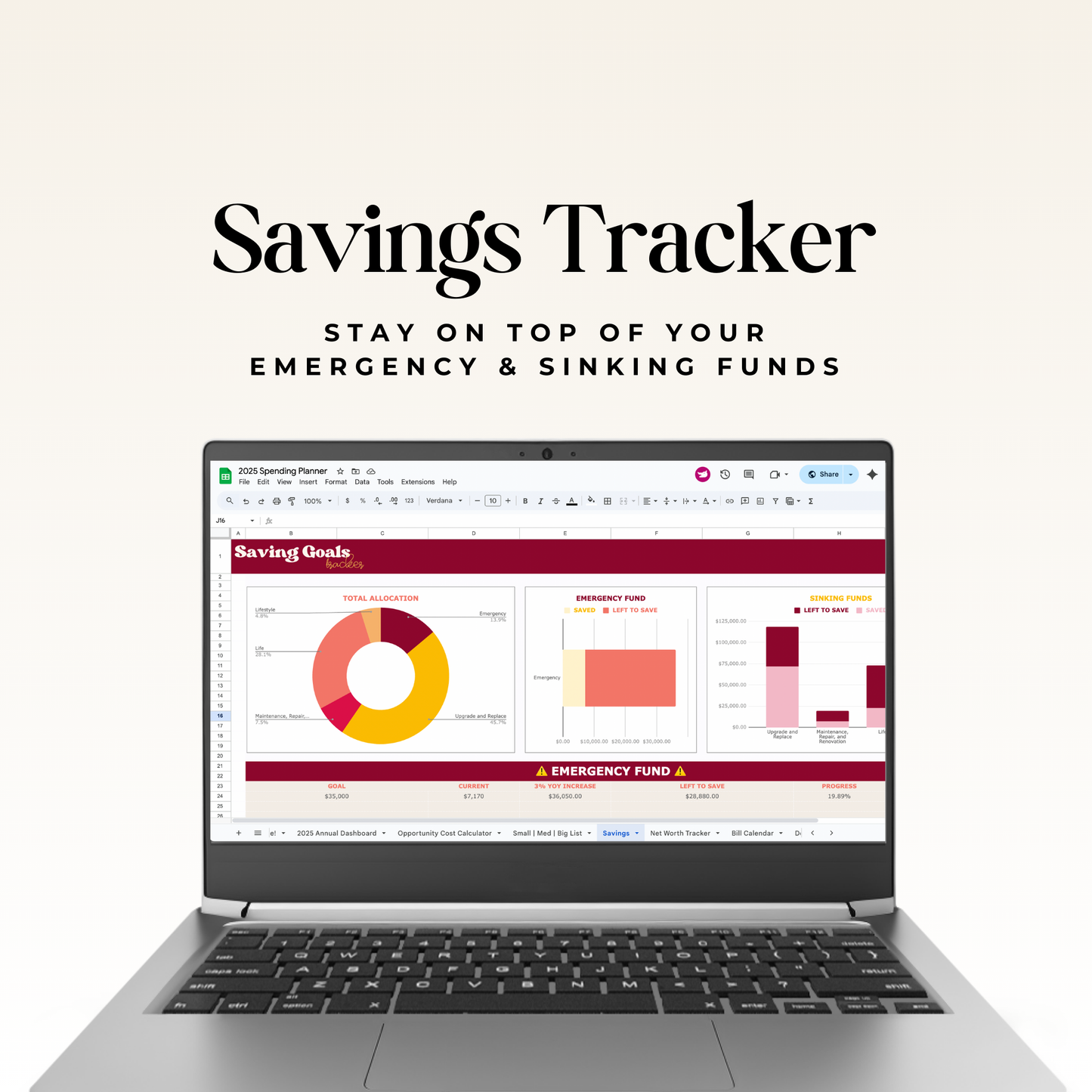 2025 Spending Planner