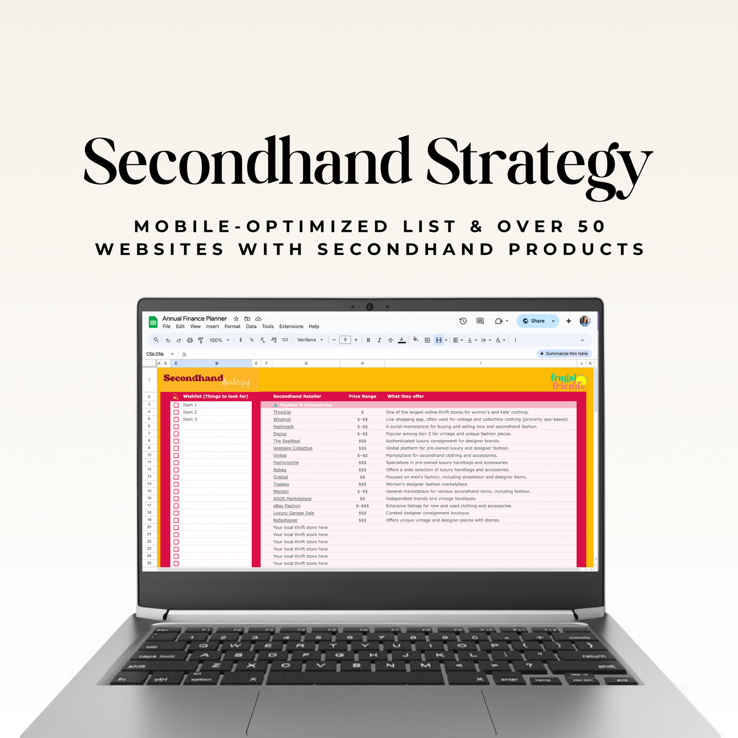 Annual Finance Planner - Your All-in-One Life & Money Organization System!