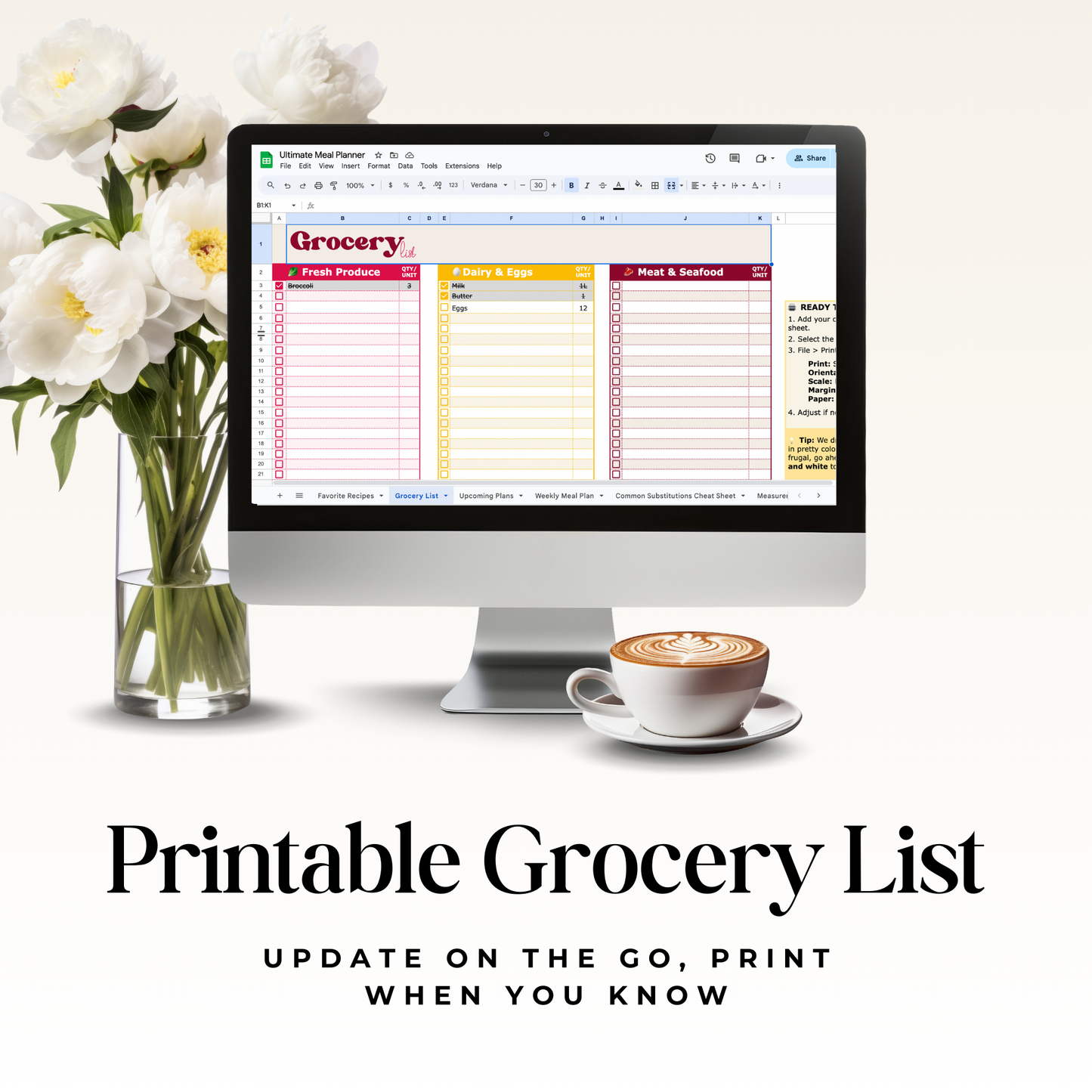 Ultimate Meal Planner