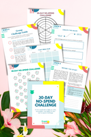 30-Day No-Spend Challenge {35+ Page Digital Download}