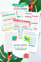 Values-Based Budgeting Challenge {75+ Page Digital Download}
